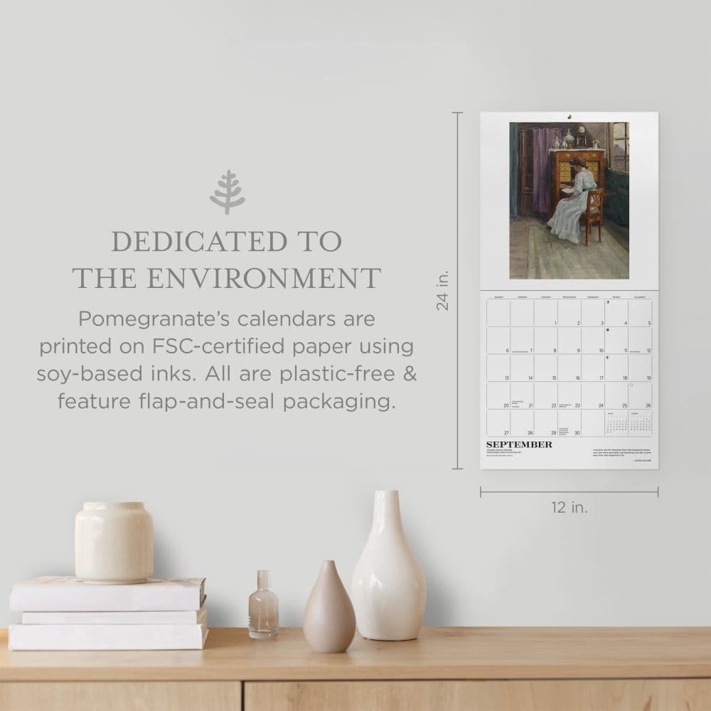 Reading Woman 2026 Wall Calendar Second Alternate Image