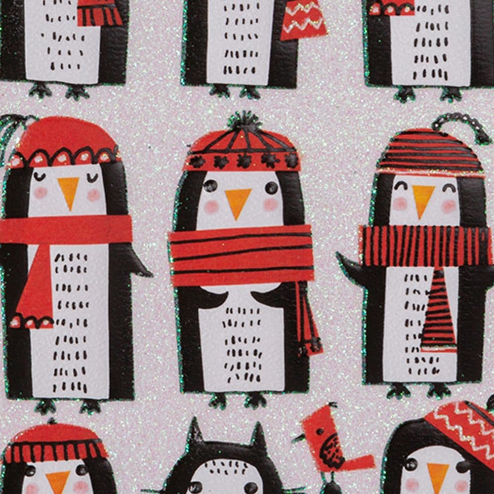 Penguins and Cat 8 Count Boxed Christmas Cards Fourth Alternate Image width="1000" height="1000"