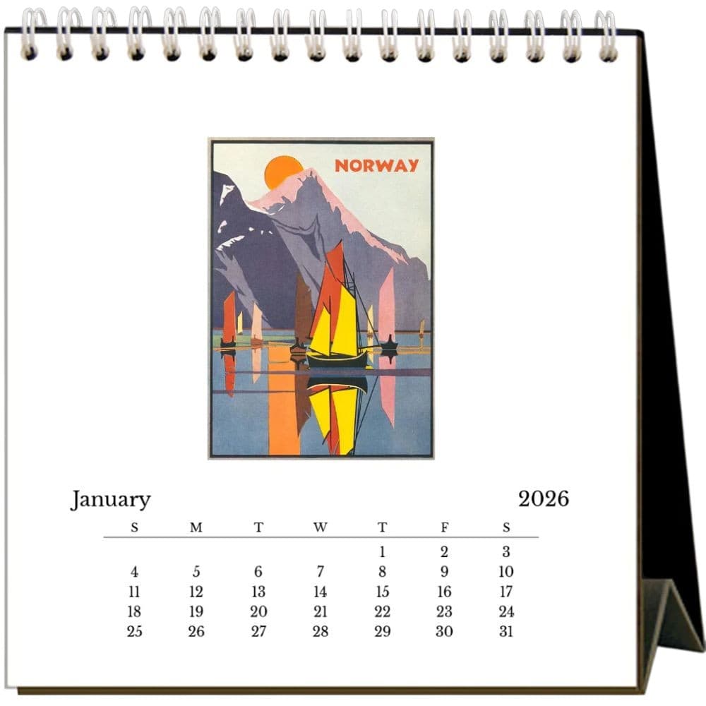 Sailing 2026 Easel Desk Calendar Second alternate Image