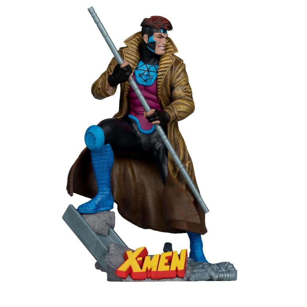 Marvel Collection 1:10 Gambit X-Men #1 Posed Figure Second Alternate Image