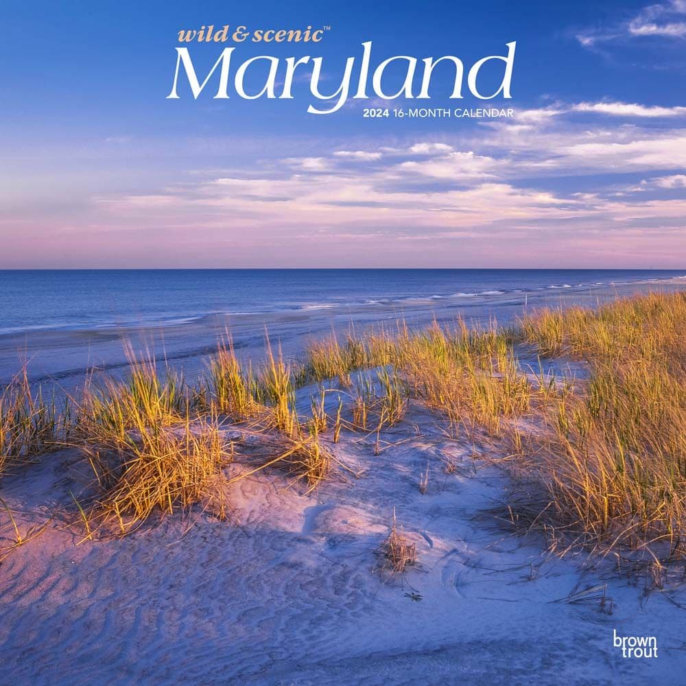 Maryland Wild and Scenic 2024 Wall Calendar Main Product Image width=&quot;1000&quot; height=&quot;1000&quot;