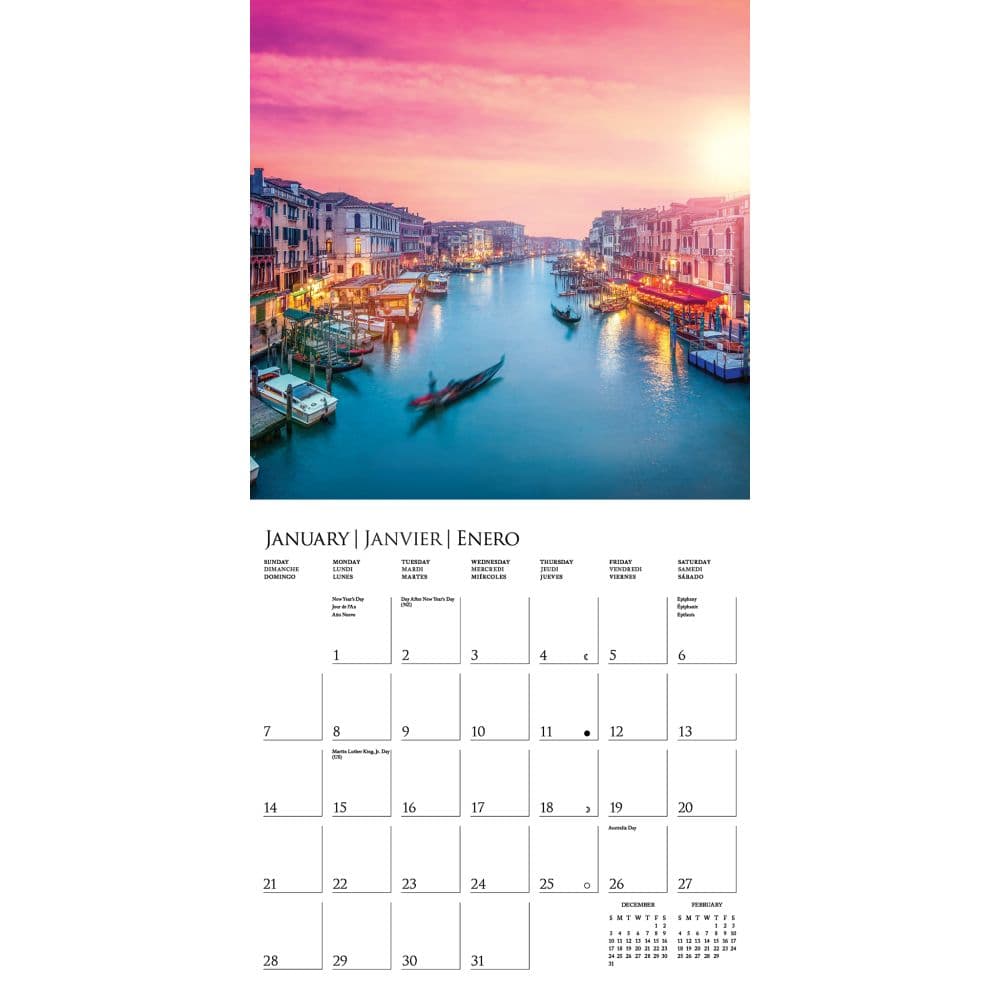 Italia 2024 Wall Calendar