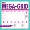 image Mega Grid 2024 Wall Calendar Main Image