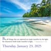 image Bible Verses 2025 Page-a-Day Desk Calendar Second Alternate Image