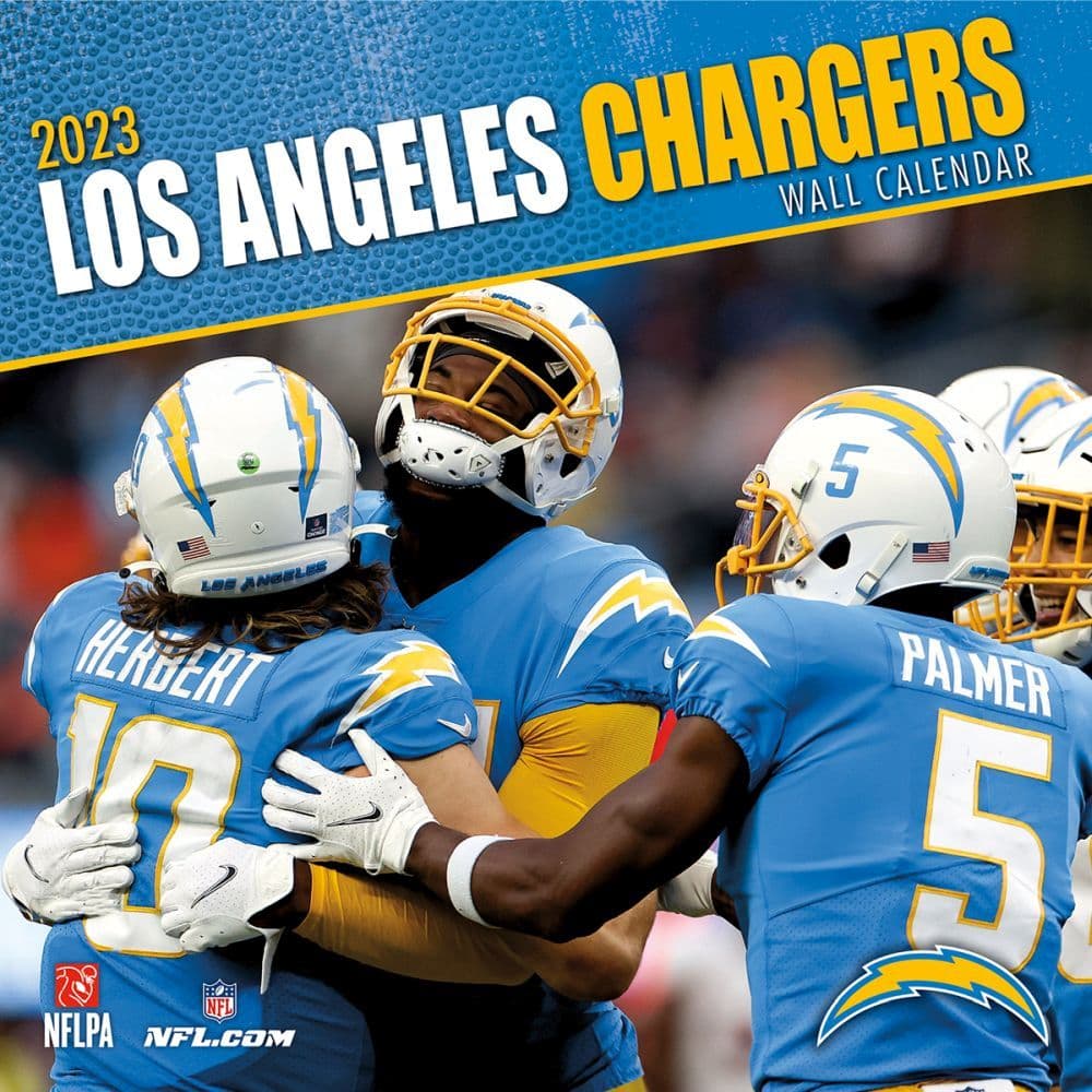Los Angeles Chargers 2023 Wall Calendar