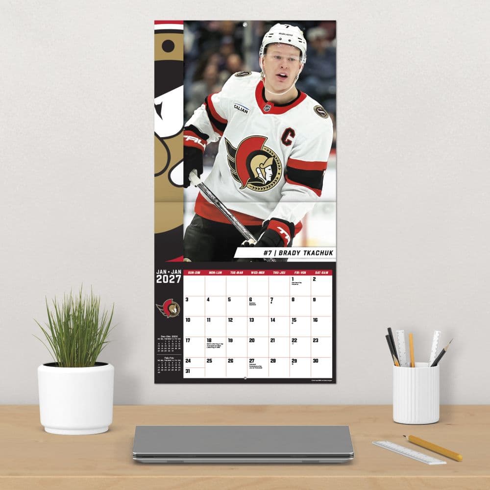 Ottawa Senators Bilingual French 2027 Wall Calendar Fourth Alternate Image