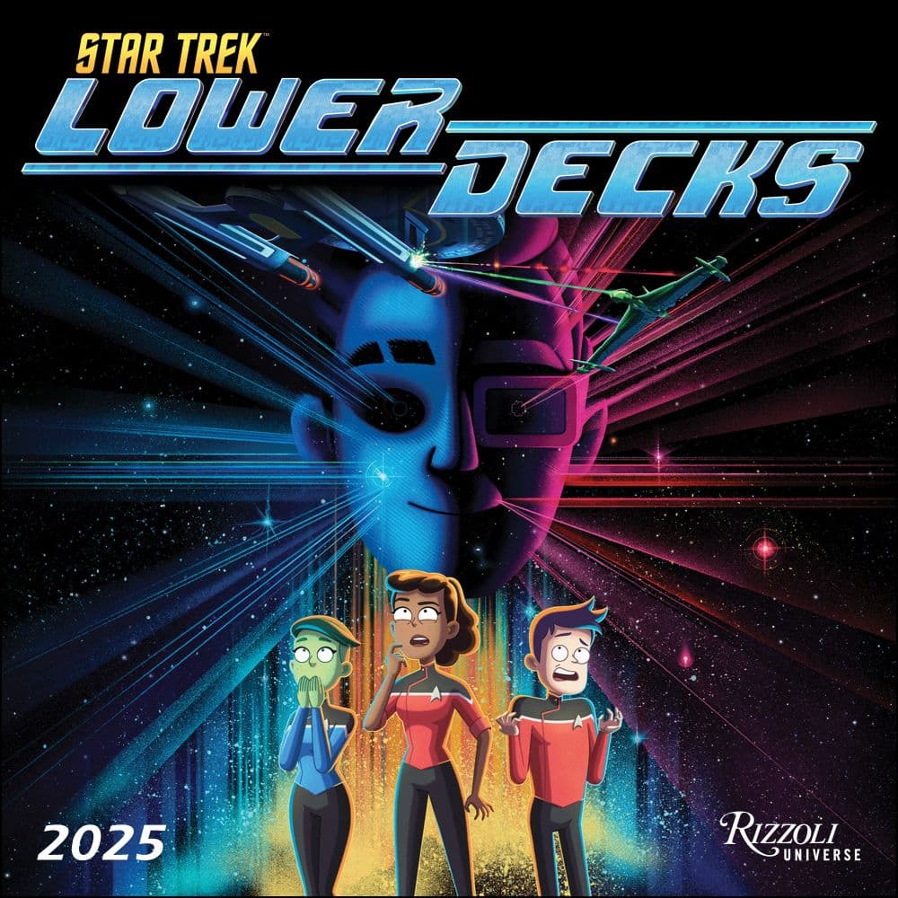 Star Trek Lower Decks 2025 Wall Calendar Main Product Image width=&quot;1000&quot; height=&quot;1000&quot;
