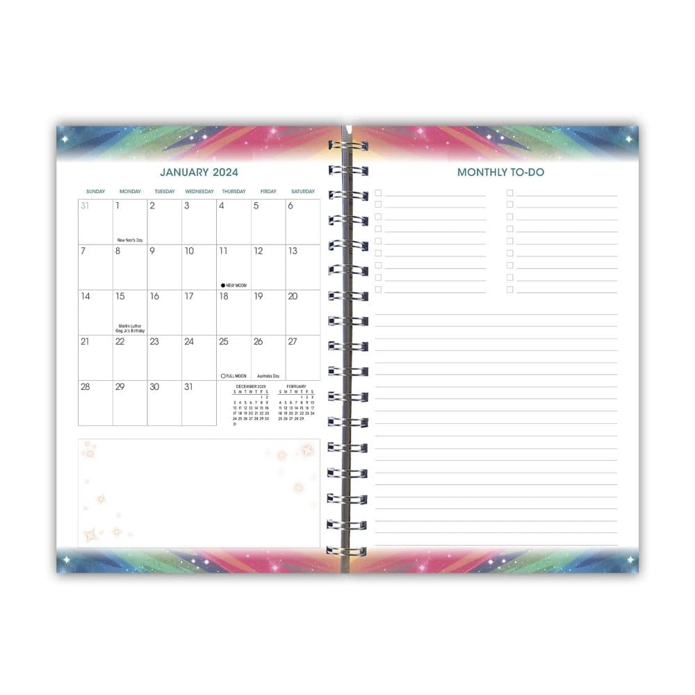 Northern Lights Northumberland 2025 Calendar