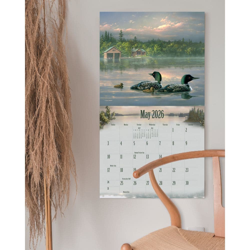 Wildlife by Hautman Brothers 2026 Wall Calendar Fourth Alternate Image