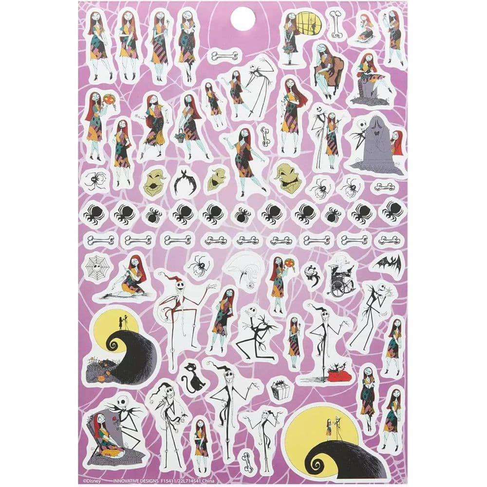 Nightmare Before Xmas Puffy Sticker Book Main Product Image