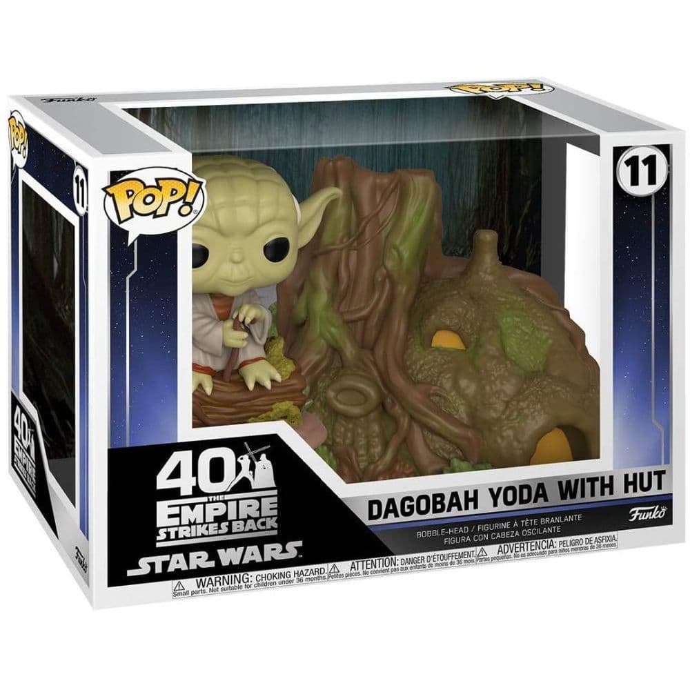 dagobah yoda with hut pop