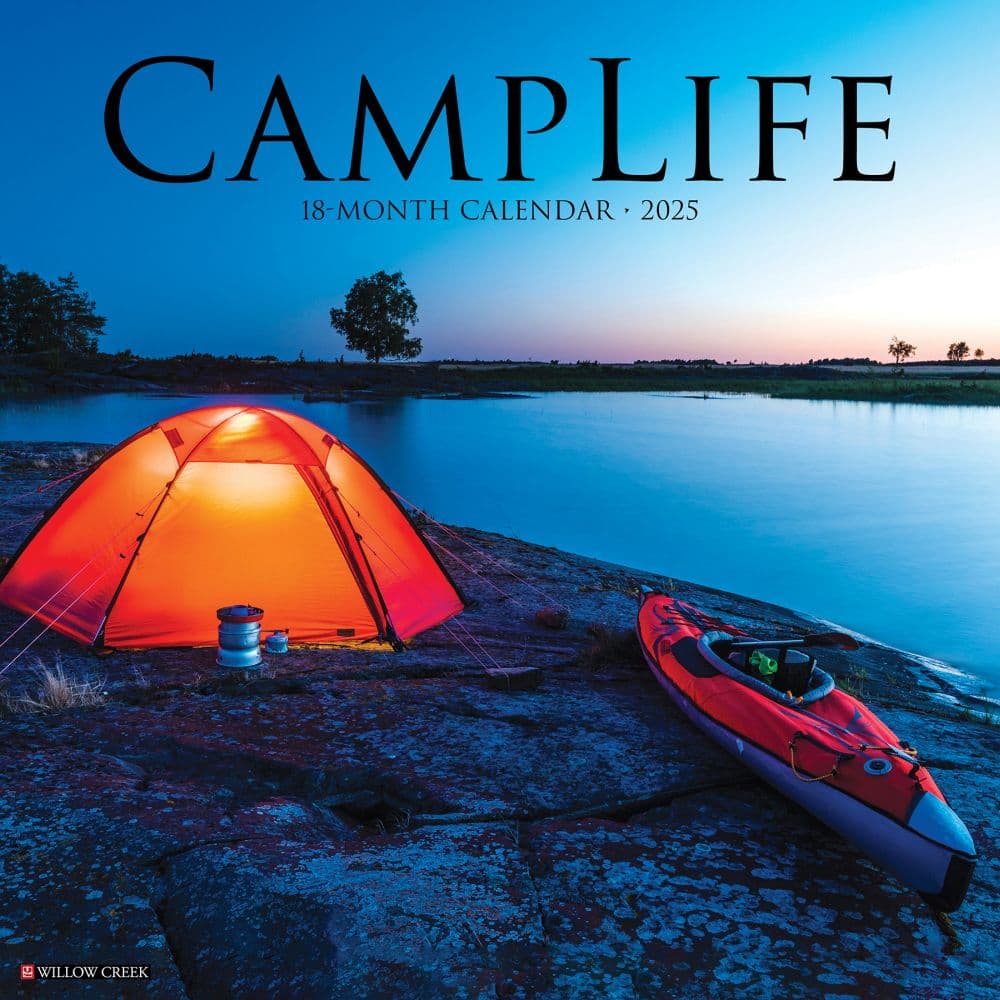 Camp Life 2025 Wall Calendar Main Image