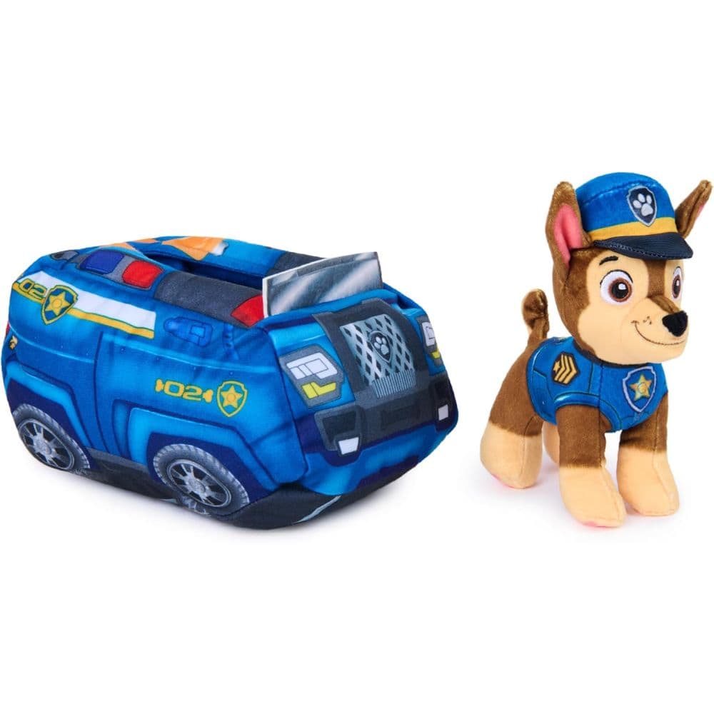 Paw Patrol Chase 2-in-1 Vehicle Plush Seventh Alternate Image