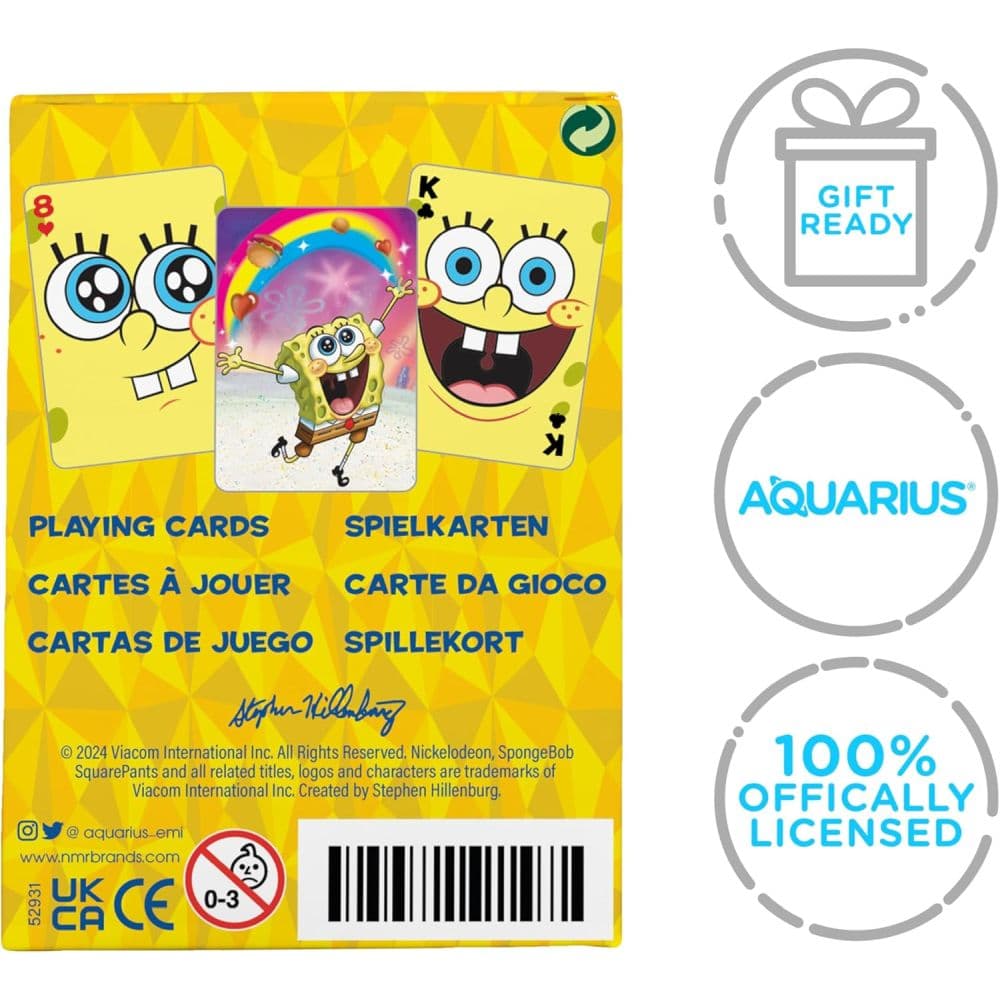 Spongebob Faces Playing Cards Second Alternate Image