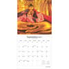 image Timeless Buddha Brush Dance 2025 Wall Calendar