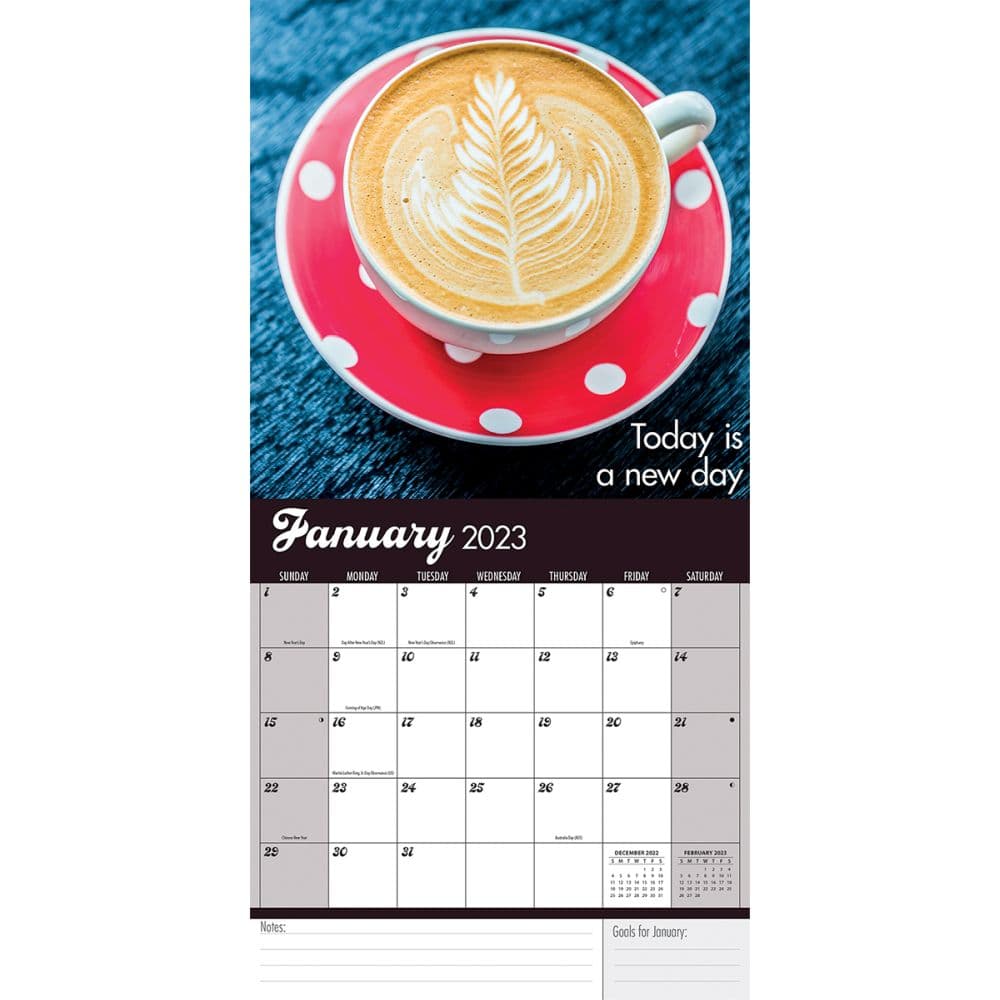 Coffee 2023 Wall Calendar - Calendars.com