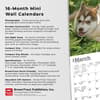 image Siberian Husky Puppies 2024 Mini Wall Calendar Fourth Alternate Image width=&quot;1000&quot; height=&quot;1000&quot;