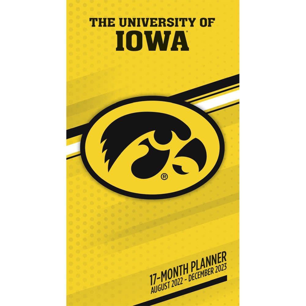 Turner Licensing Iowa Hawkeyes 2023 17-Month Pocket Planner