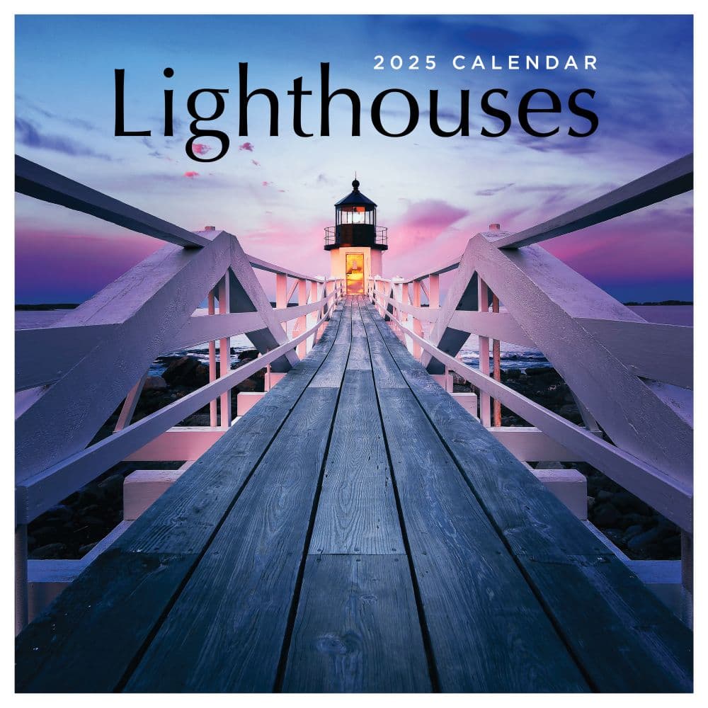 Lighthouses 2025 Wall Calendar