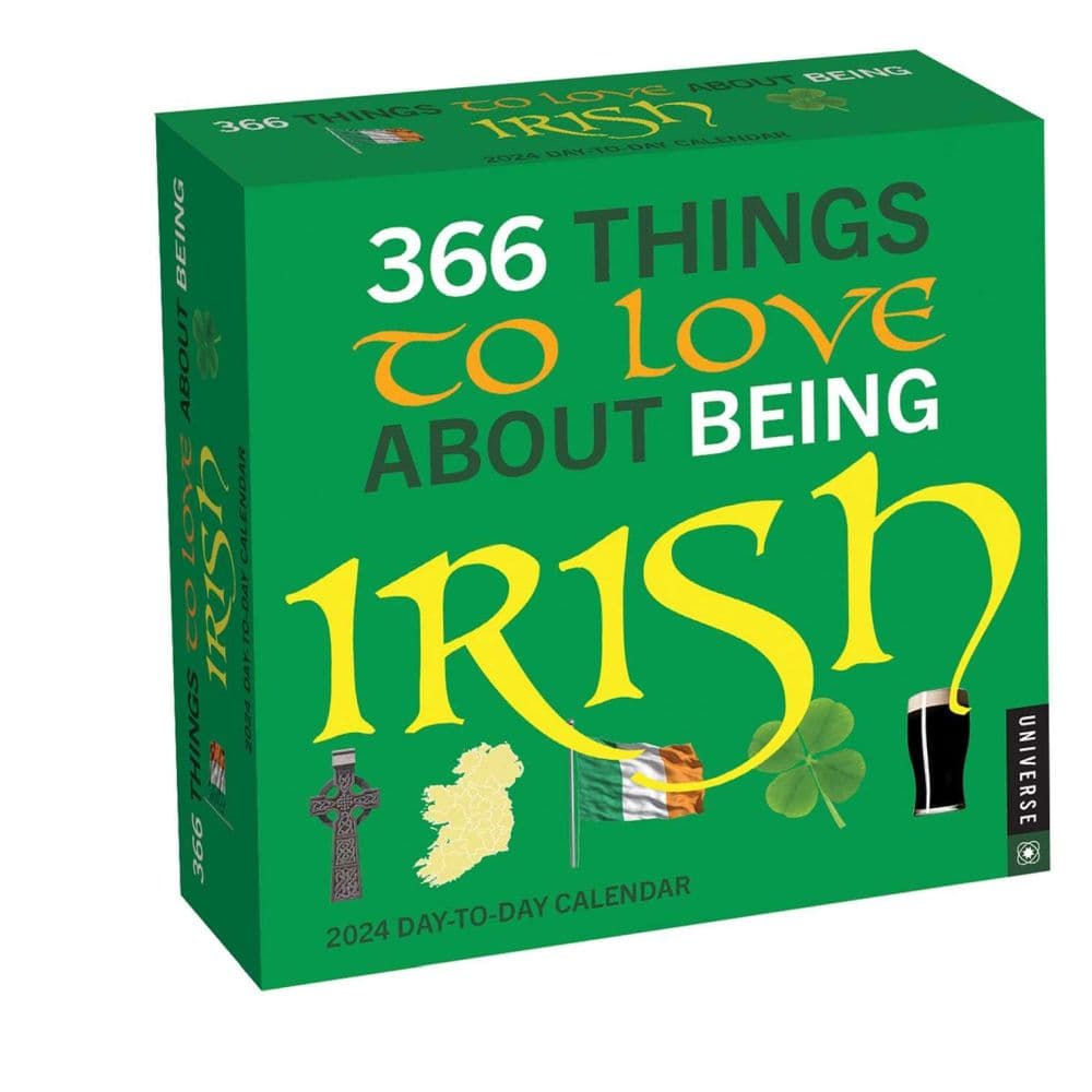 Irish 365 Things to Love 2024 Desk Calendar Main Image width=&quot;1000&quot; height=&quot;1000&quot;