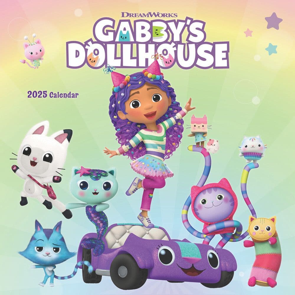 Gabbys Dollhouse 2025 Wall Calendar Main Image