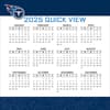 image NFL Tennessee Titans 2025 Desk Calendar quick view