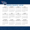 image NFL Tennessee Titans 2025 Desk Calendar quick view