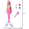 image Barbie Mermaid Pink Fantasy Doll Third Alternate Image