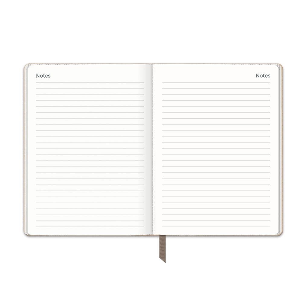 Dots on Mocha Brown Textured 2026 Planner Fourth Alternate Image