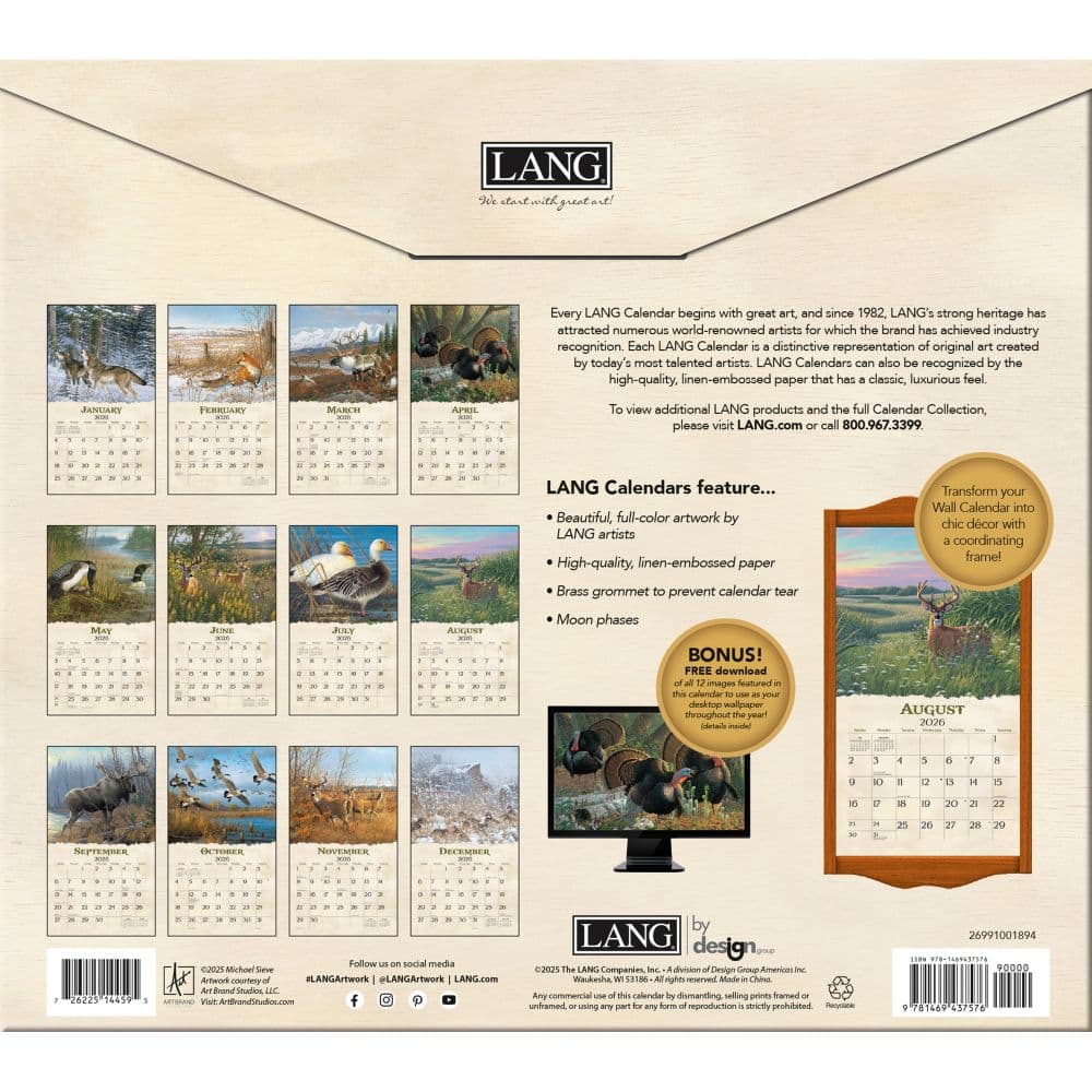 Beyond the Woods 2026 Wall Calendar by Michael Sieve_ALT2