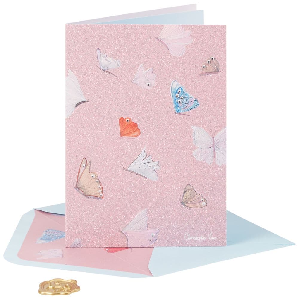 Butterflies Blank Card Seventh Alternate Image width=&quot;1000&quot; height=&quot;1000&quot;