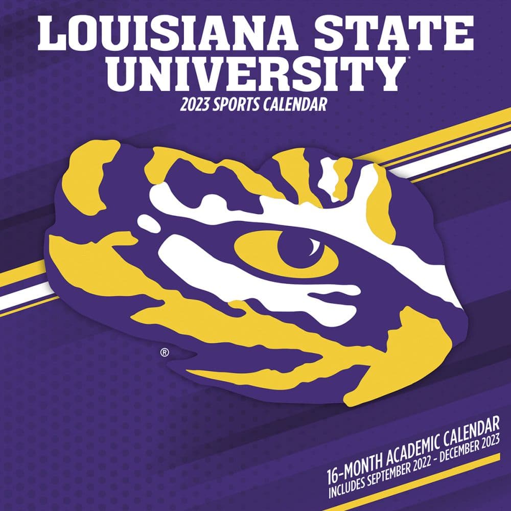 Lsu 2023 Calendar Printable Calendar 2023