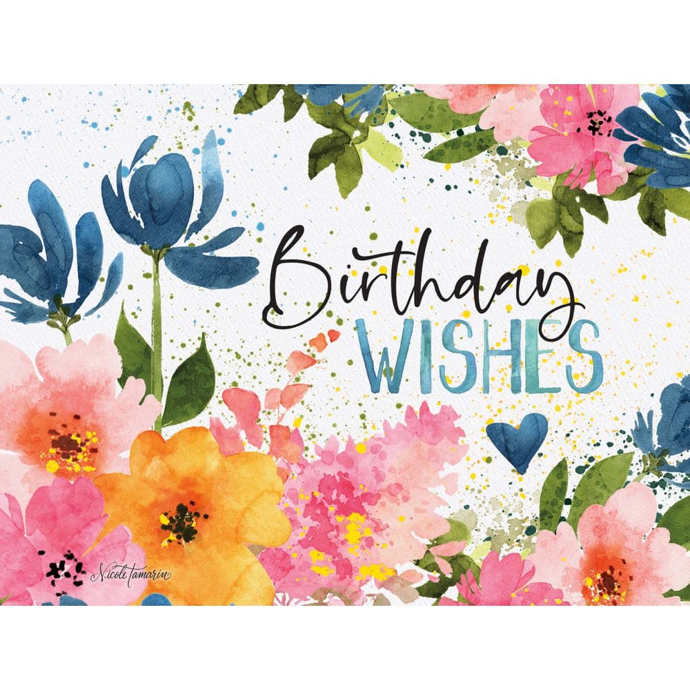 Floral Party Birthday Assorted Boxed Note Cards Alt5