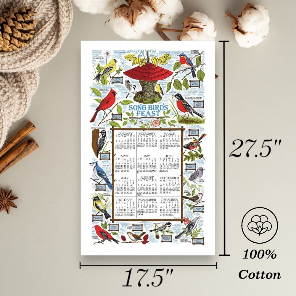 Songbird Festival 2026 Calendar Towel First Alternate Image