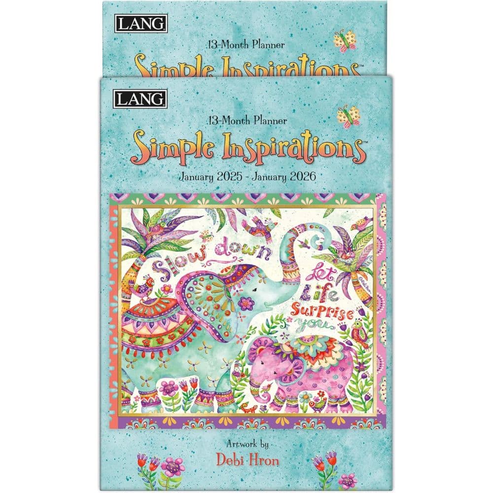 Simple Inspirations by Debi Hron 2025 Monthly Planner Fifth Alternate Image width=&quot;1000&quot; height=&quot;1000&quot;