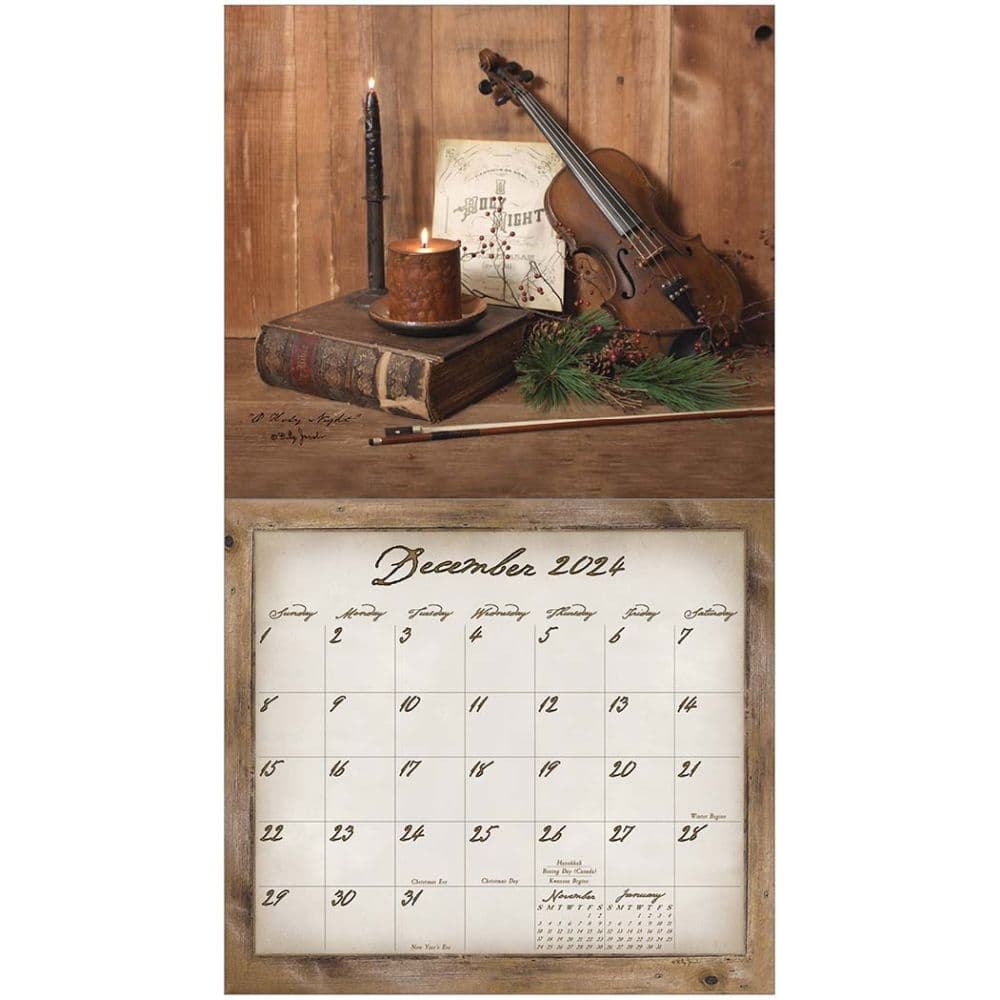 Simple Treasures Special Edition 2024 Wall Calendar