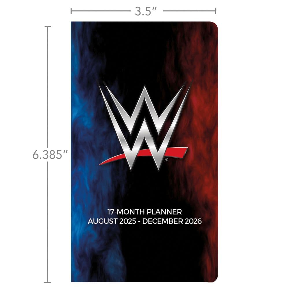 WWE 2026 2026 17-Month Pocket Planner Fourth Alternate Image