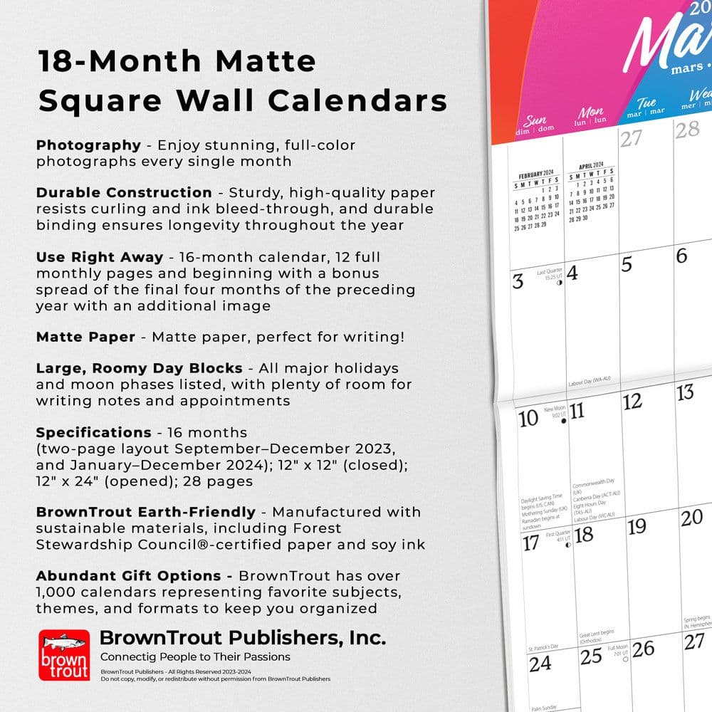 2024 Wall Calendars - Calendars, Planners & More - Calendars.com