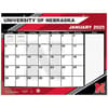 image COL Nebraska Cornhuskers 2025 Desk Pad Main Product Image