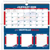 image NFL Buffalo Bills 2026 Memomate Spiral Wall Calendar