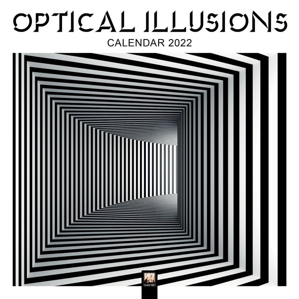 Optical Illusions 2022 Wall Calendar