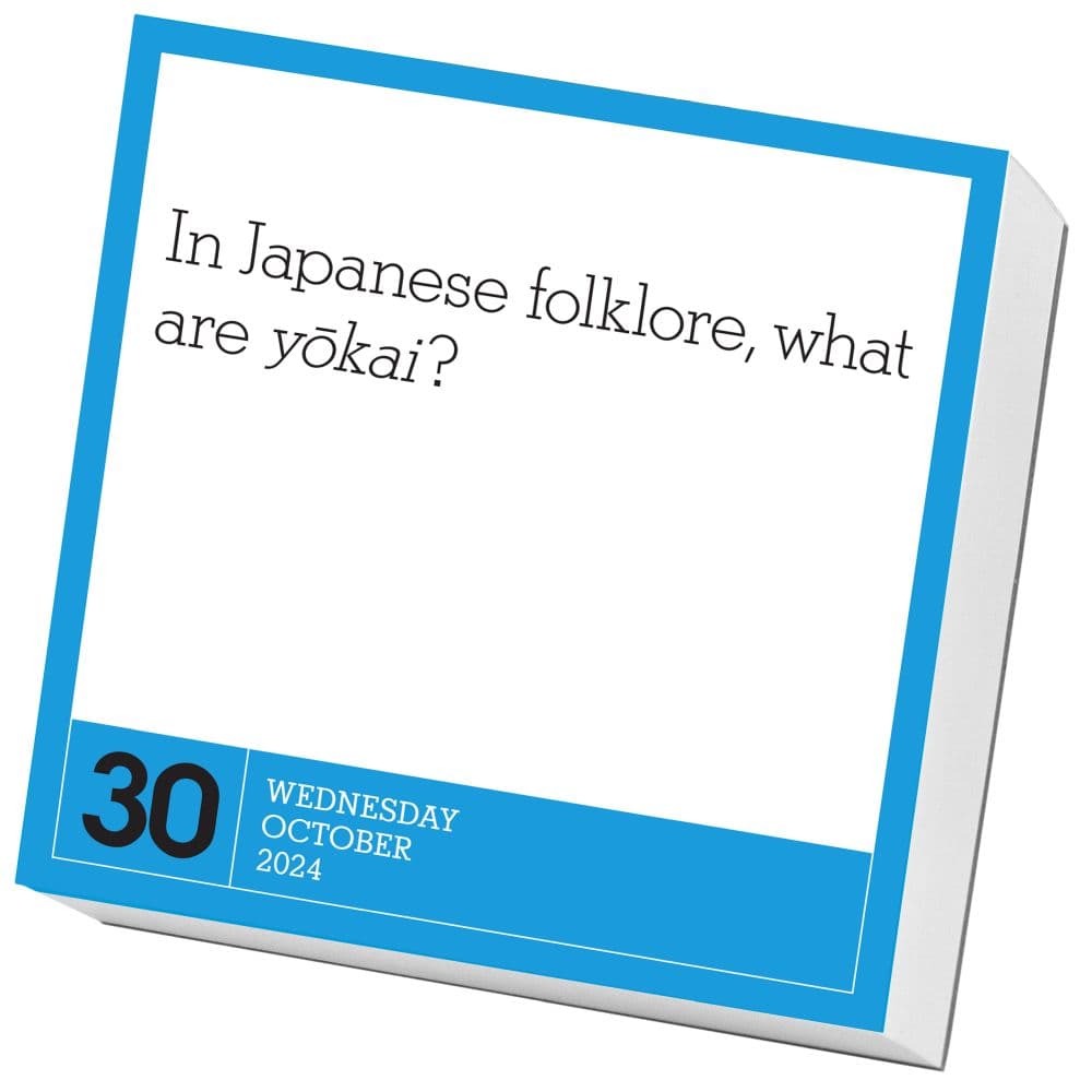 Amazing Trivia 2024 Desk Calendar