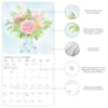 image Painted Florals 2025 Wall Calendar