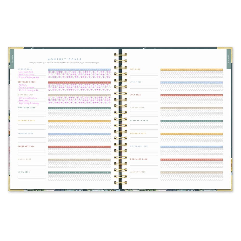 Bella Flora Spiral 2026 Planner Third Alternate Image