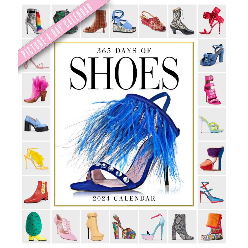 Shoes 365 2024 Wall Calendar