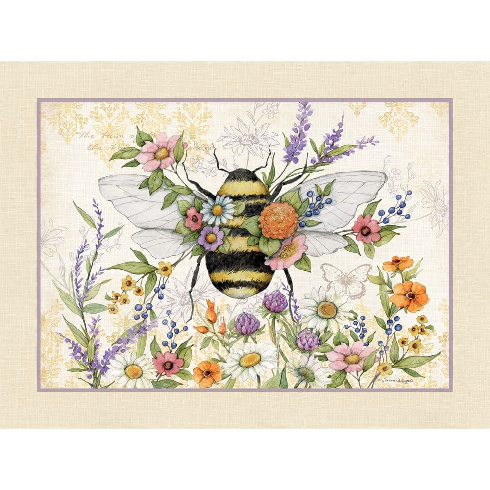 Bees in Bloom Special Edition 2027 Wall Calendar Third Alternate Image