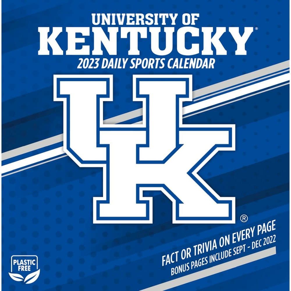 University Of Kentucky Calendar 2023 Kentucky Wildcats 2023 Desk Calendar - Calendars.com