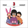 image Bobs Burgers 2025 Desk Calendar First Alternate Image width=&quot;1000&quot; height=&quot;1000&quot;