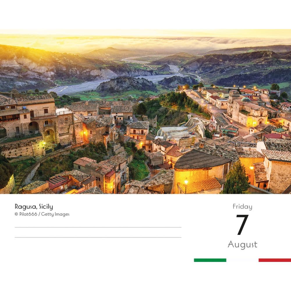 Italy 2026 Desk Calendar Third Alternate Image