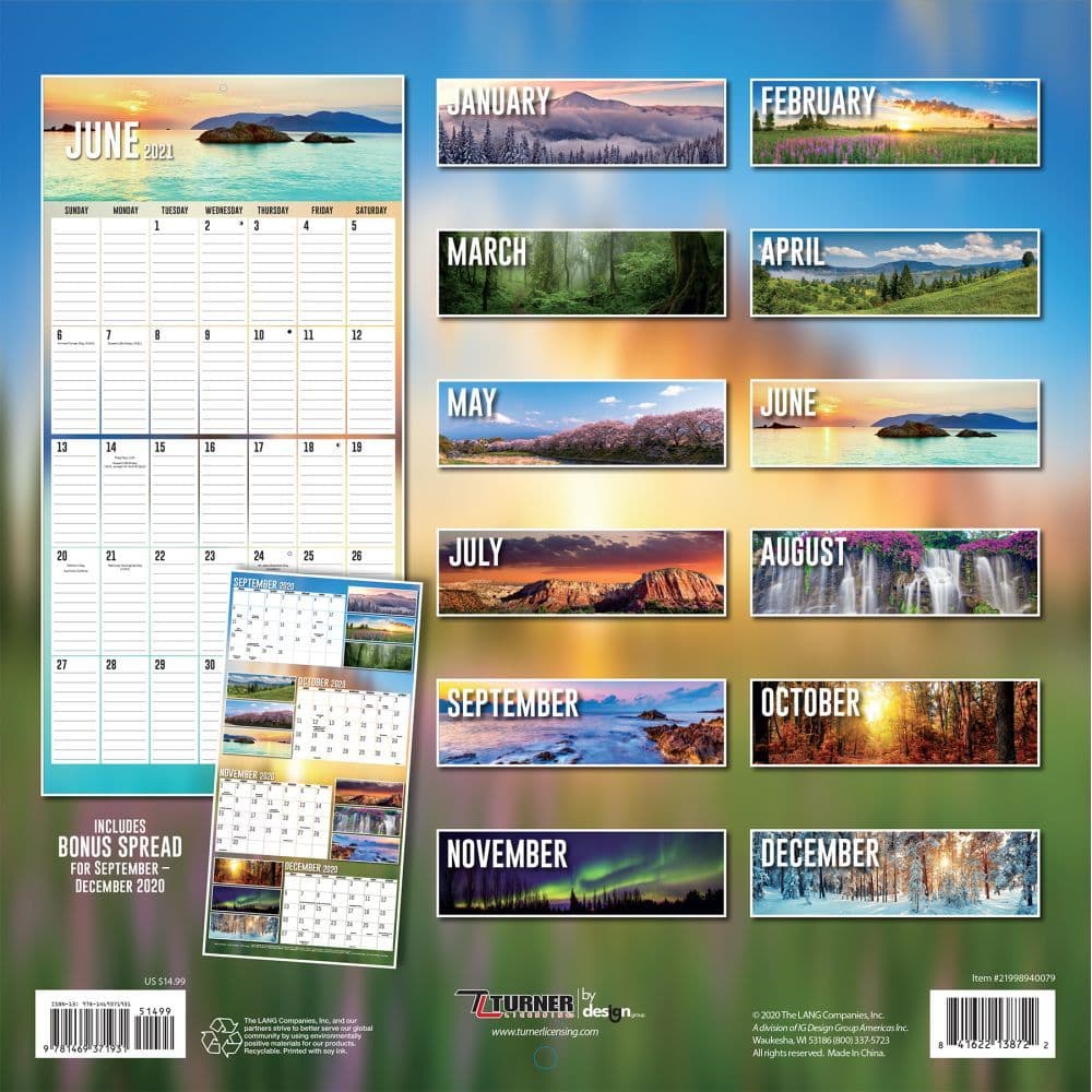 Big Grid Wall Calendar